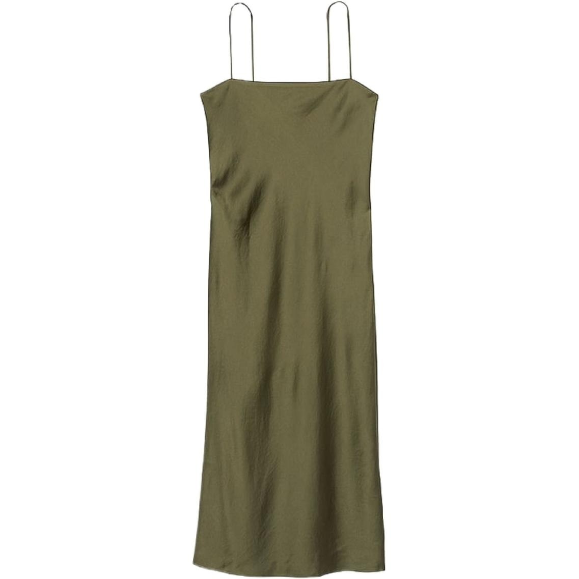 Victoria'S Secret The Mix Slip Dress Olive Green