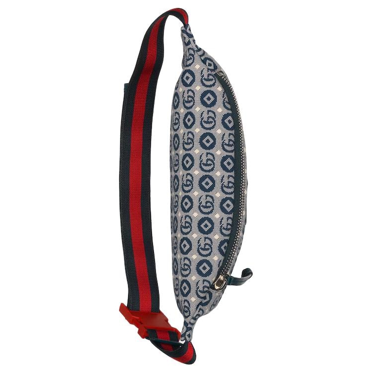 Gucci GG Star Logo Belt Bag Blue Kids — фото 5