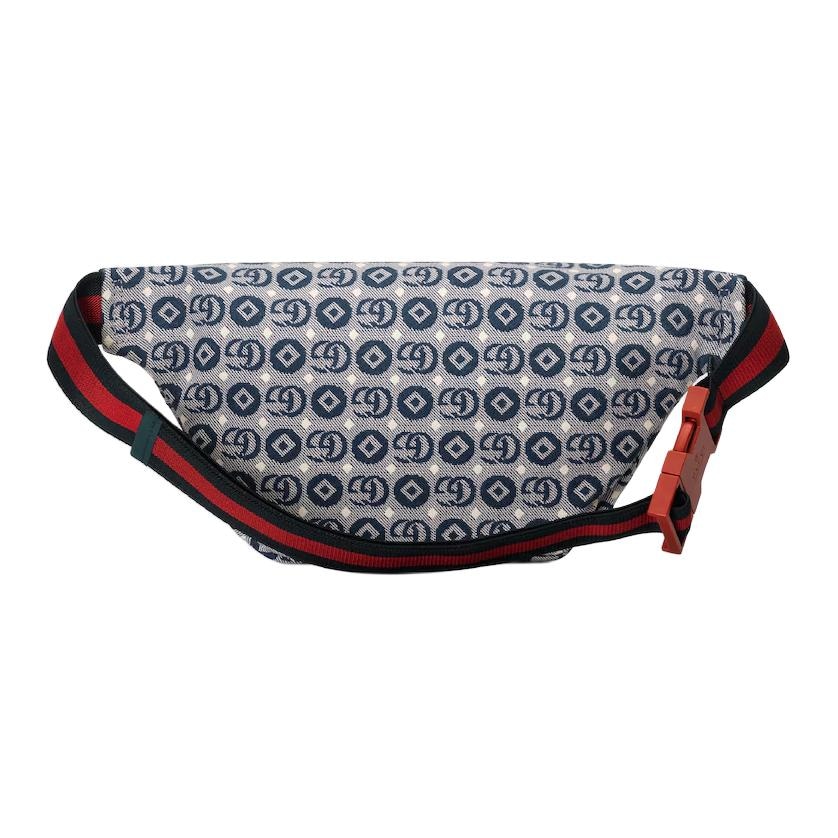 Gucci GG Star Logo Belt Bag Blue Kids — фото 3