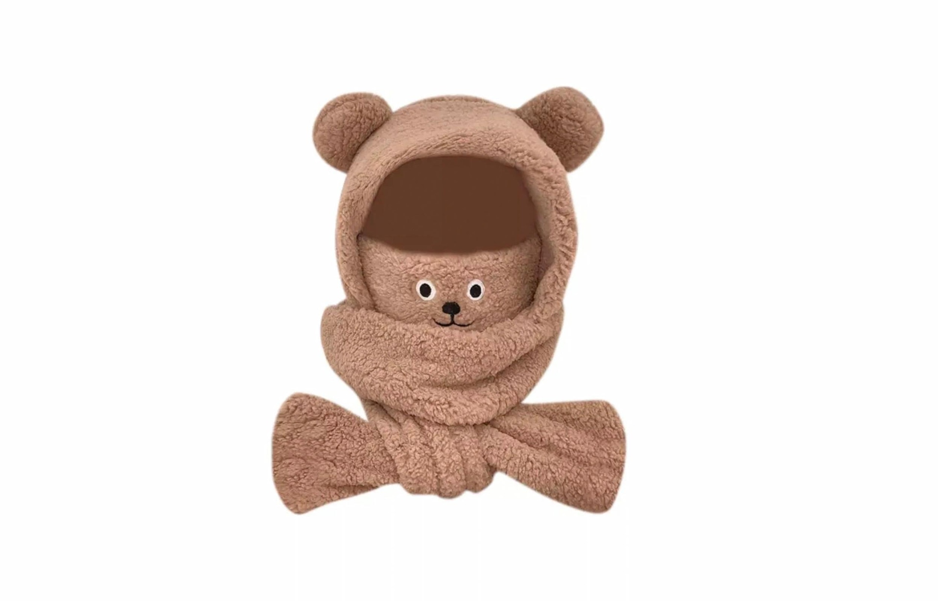 CMFY Winter Bear Mask Hat Scarf