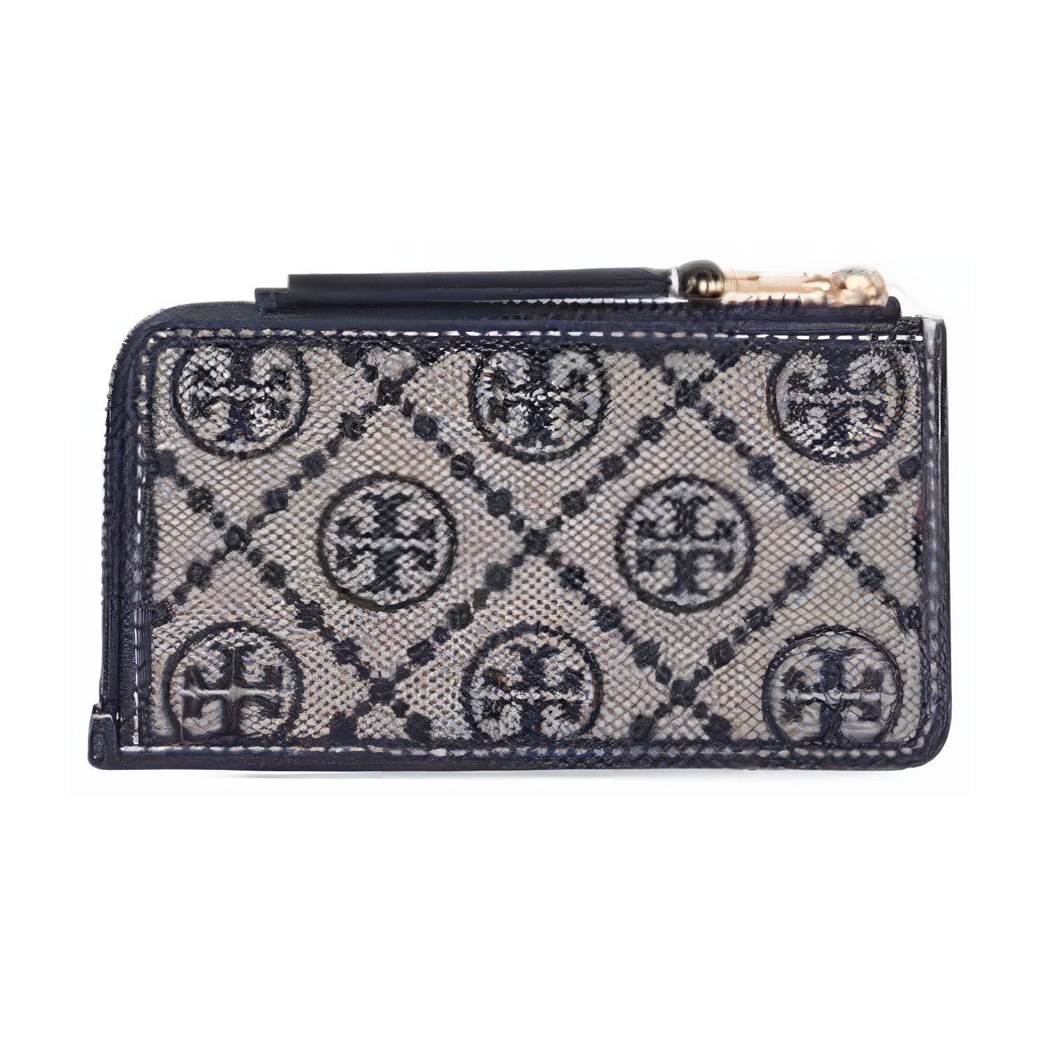 Tory Burch Card Case Navy — фото 1
