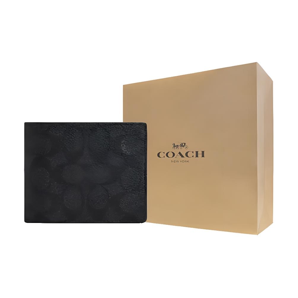 Coach Signature Canvas Wallet — фото 7