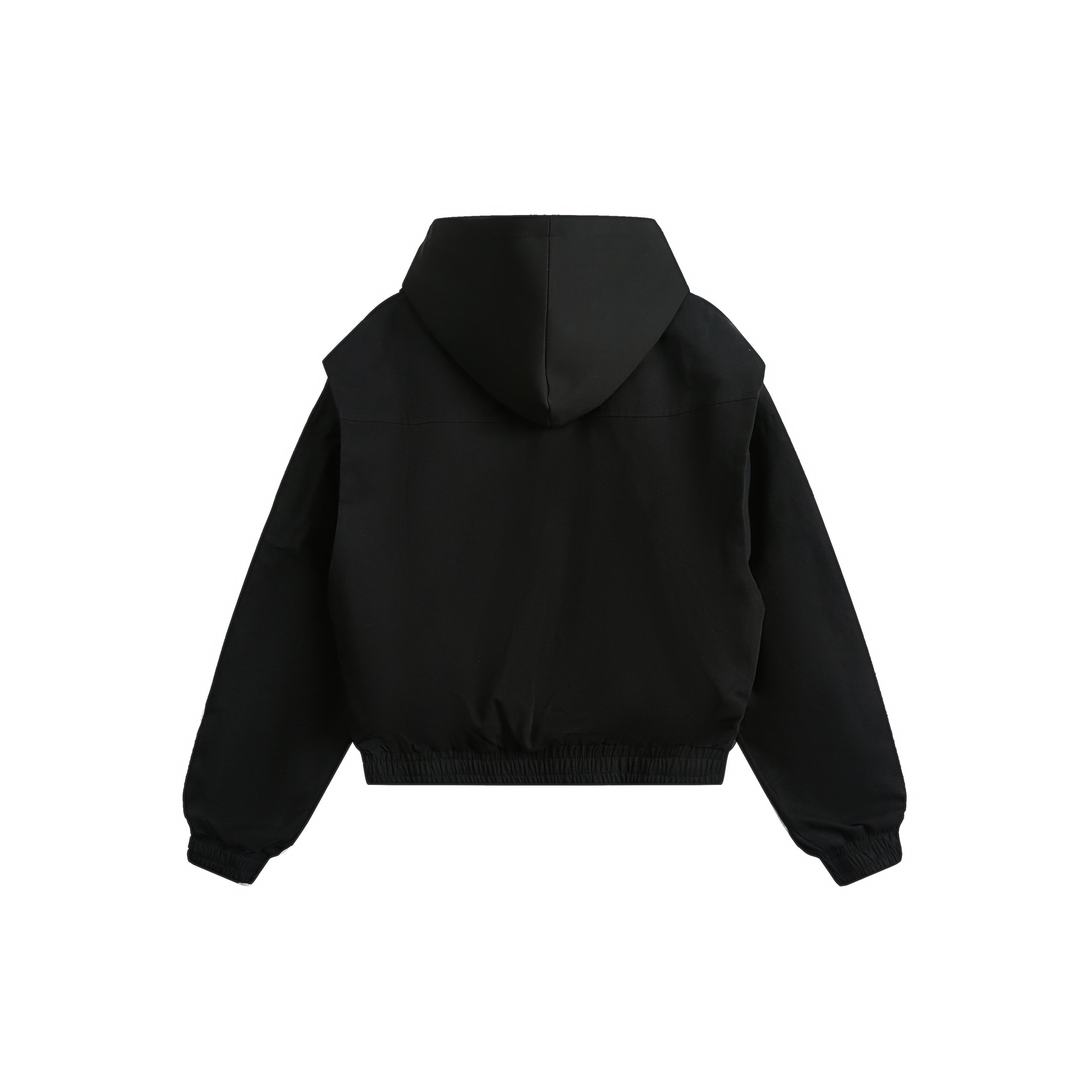 Th Fabricate Retro Hoodie Jacket Black — фото 2
