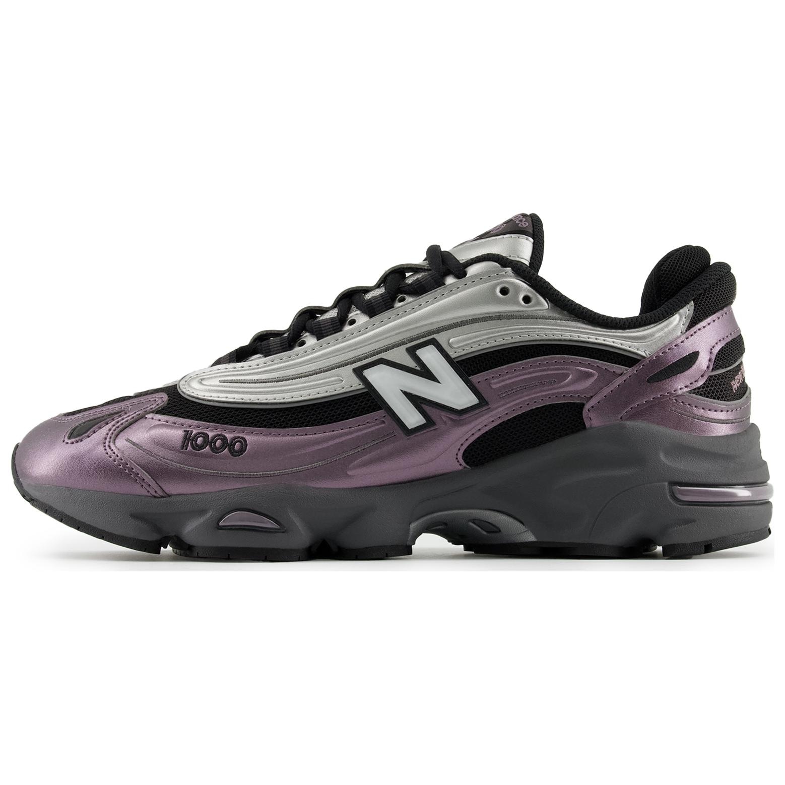 New Balance 1000 Black Purple — фото 7