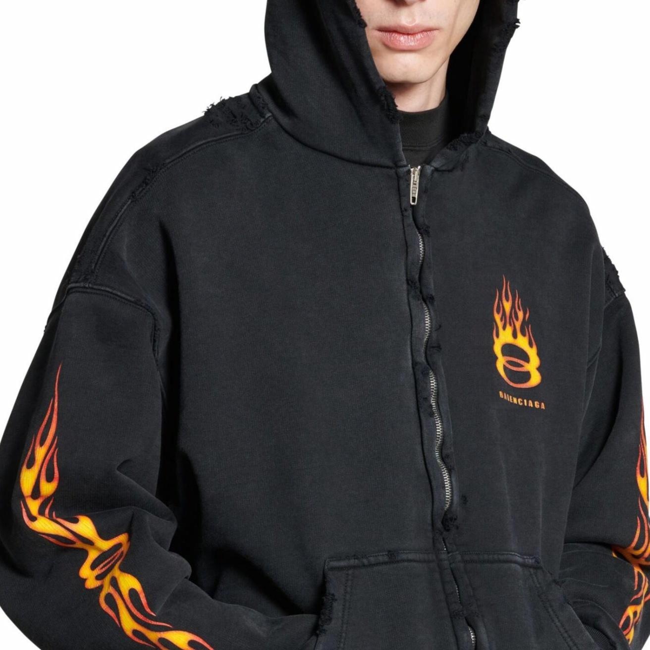 Balenciaga FW24 Logo Hoodie — фото 5