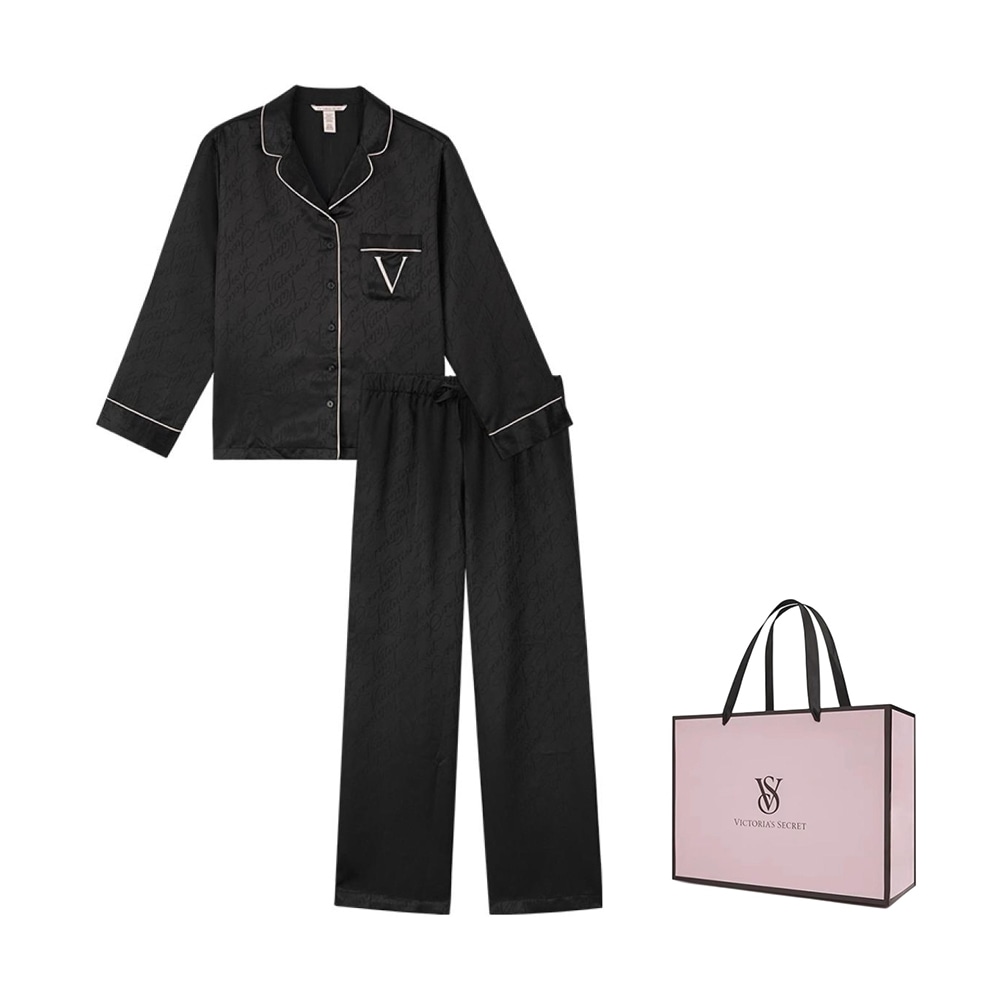 Victoria's Secret/维多利亚的秘密 Victoria's Secret Pajama Set Black