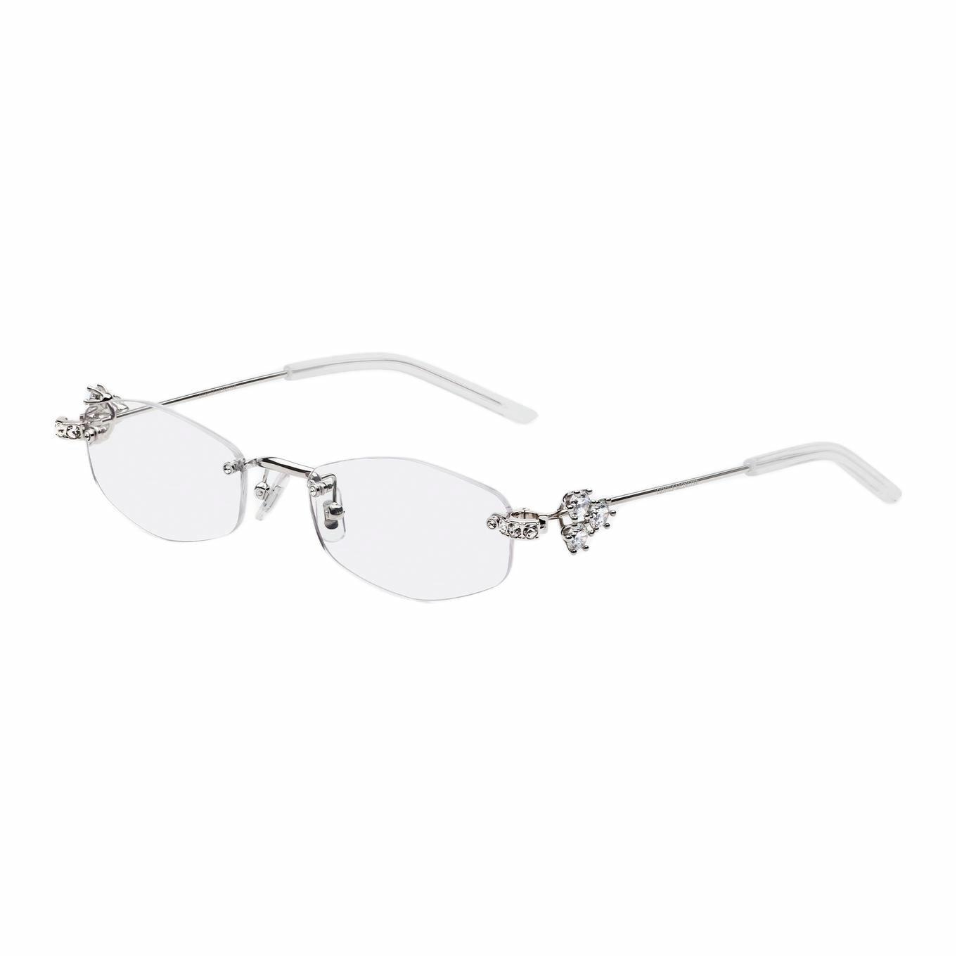 GENTLE MONSTER Silver Optical Frame