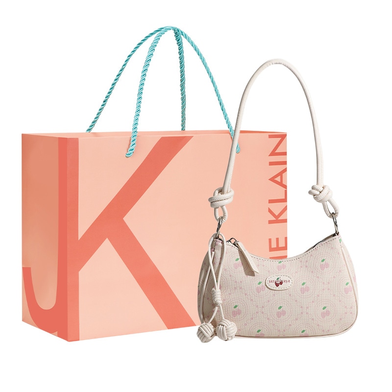 Jane Klain Strawberry Print Bag — фото 6