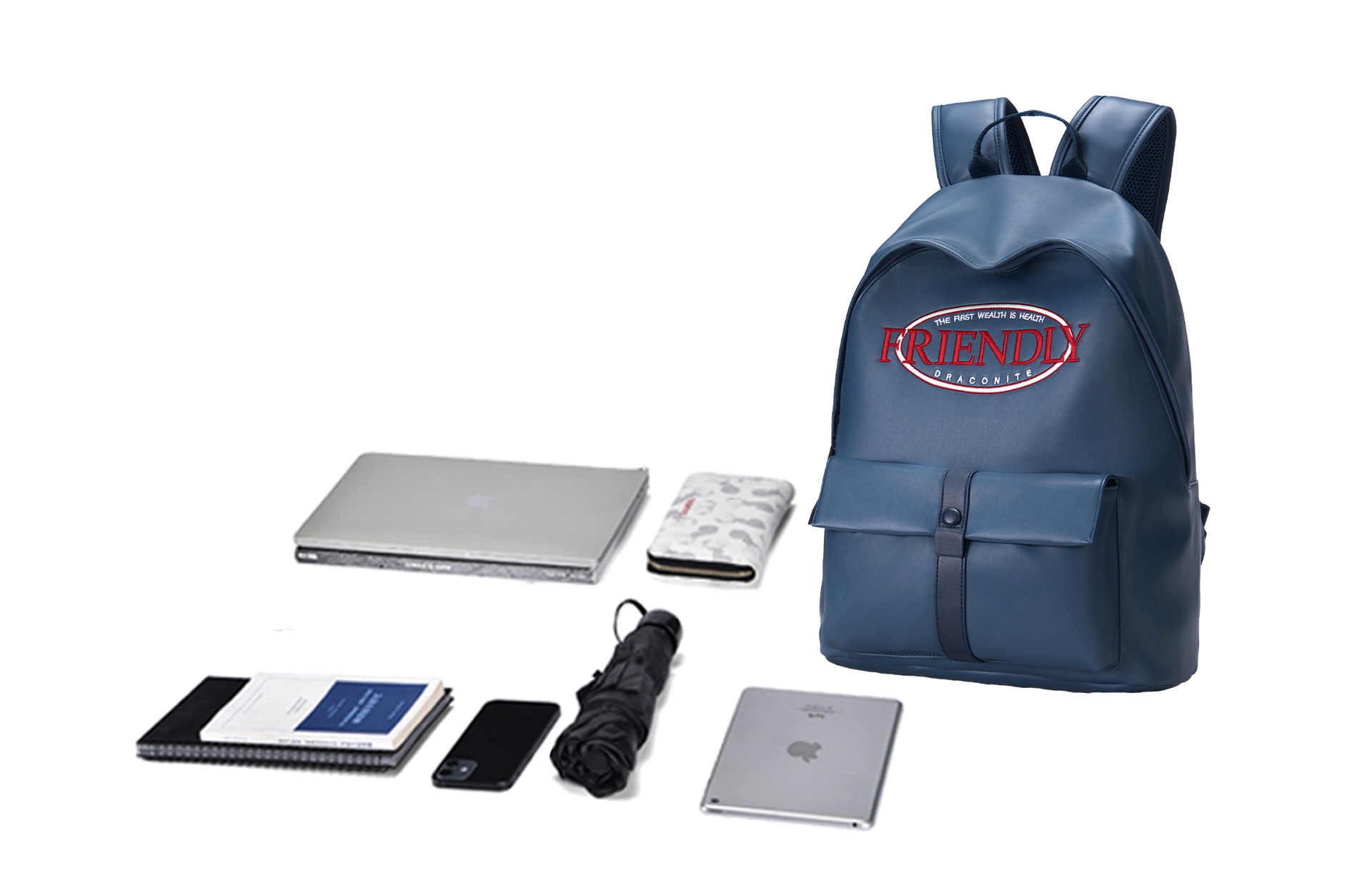 Draconite Backpack Blue/Beige — фото 4