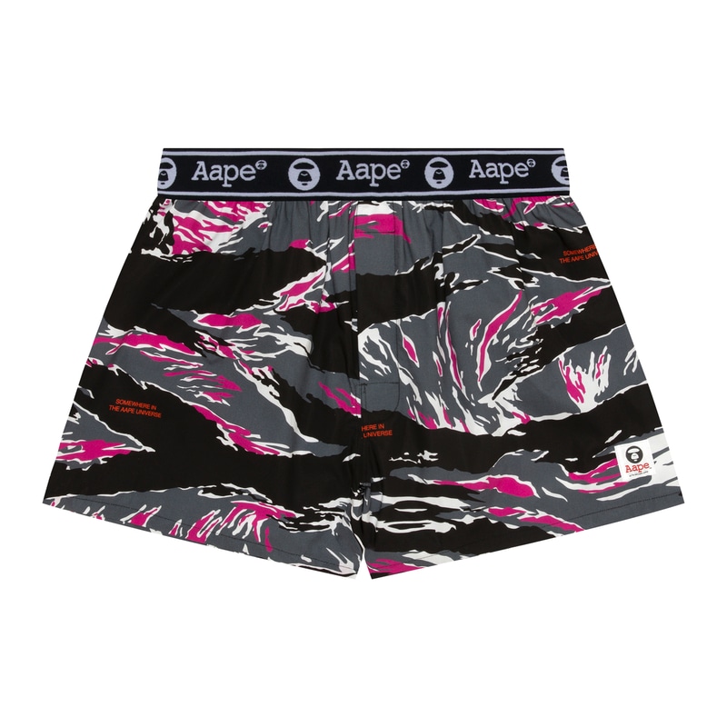 Aape Camouflage Letter Boxer Briefs
