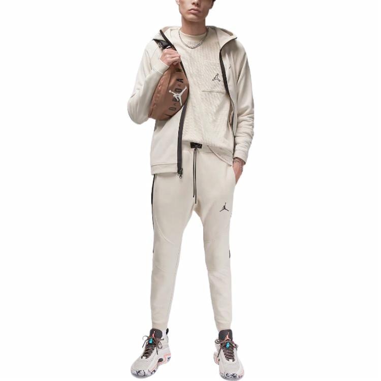 Jordan Logo Print Joggers Purple — фото 3