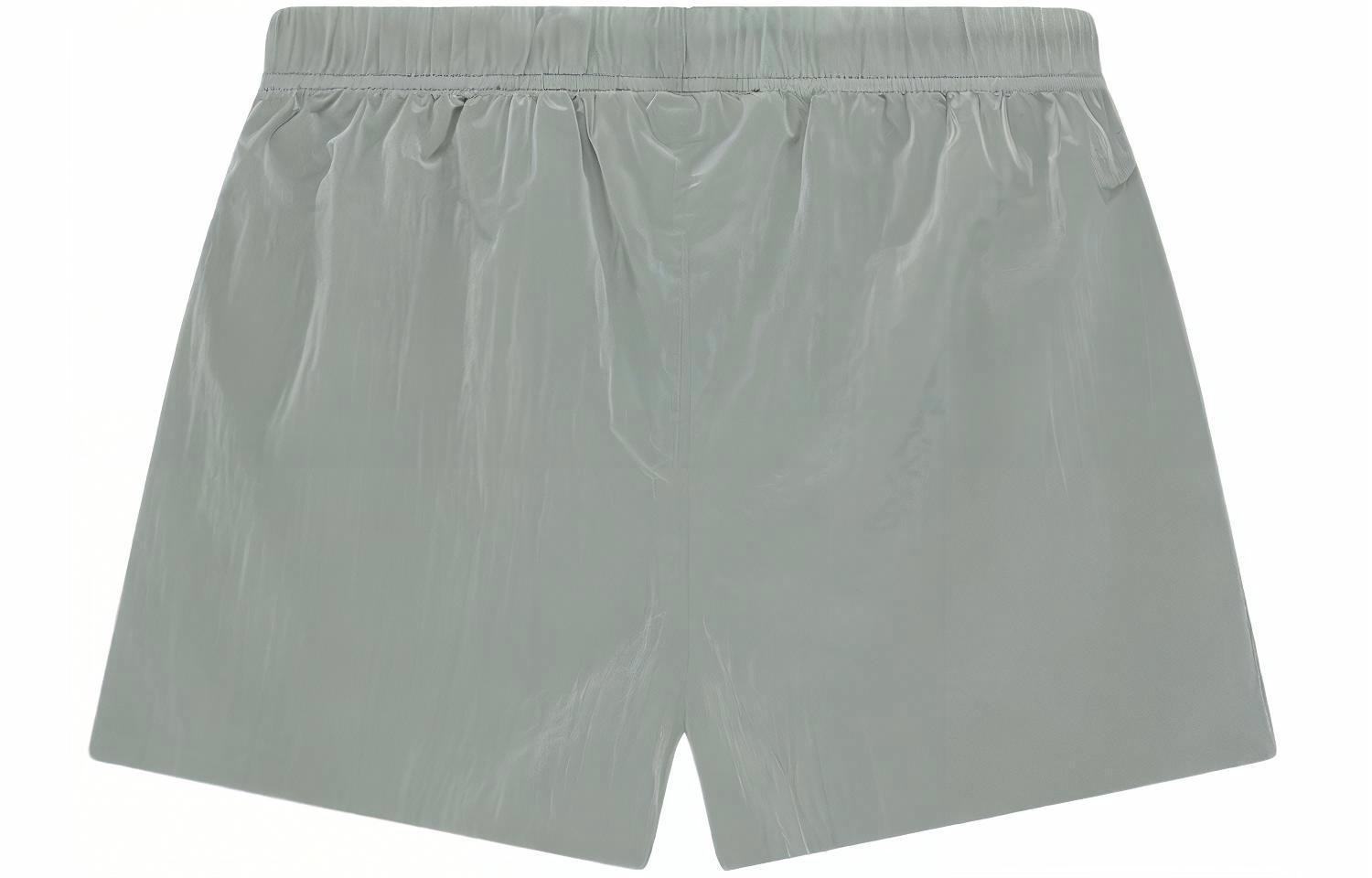 Fear Of God Essentials SS24 Crinkle Nylon Running Short Seal Gray — фото 1