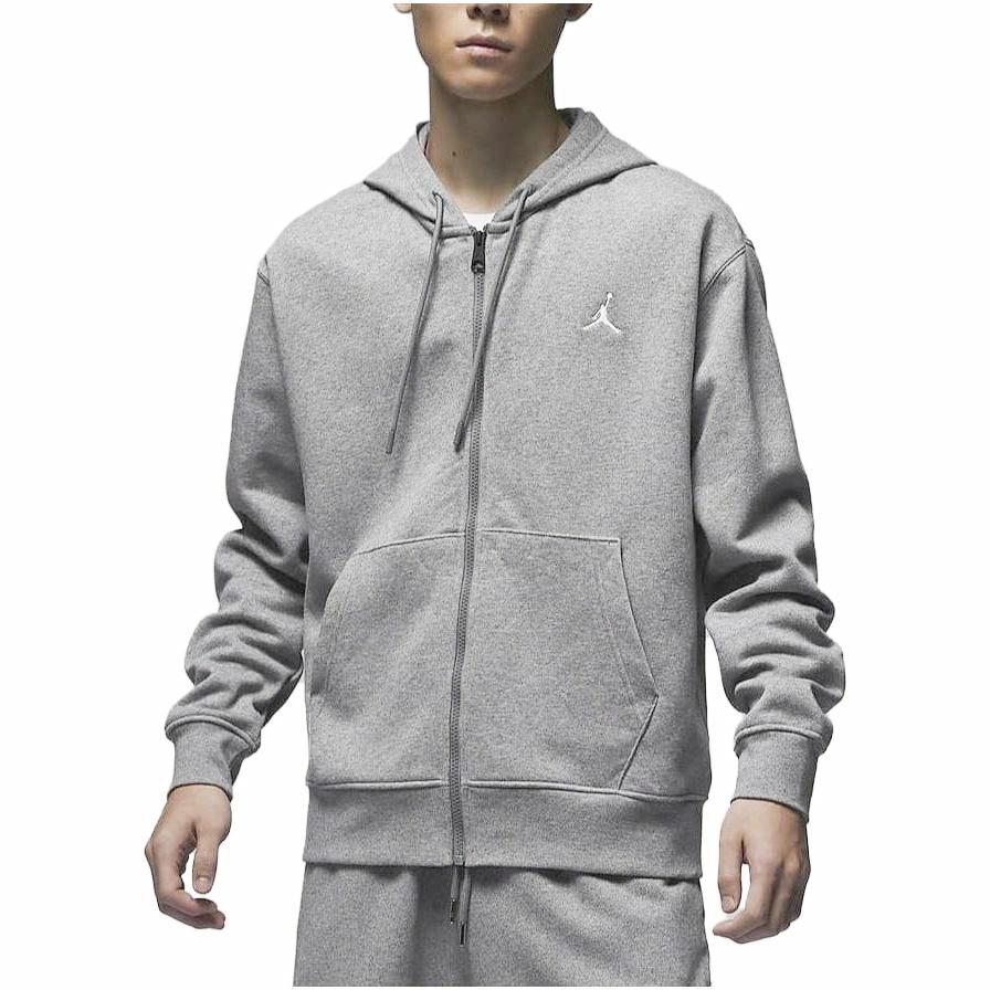 Jordan Essentials Hoodie Jacket Dark Grey — фото 2