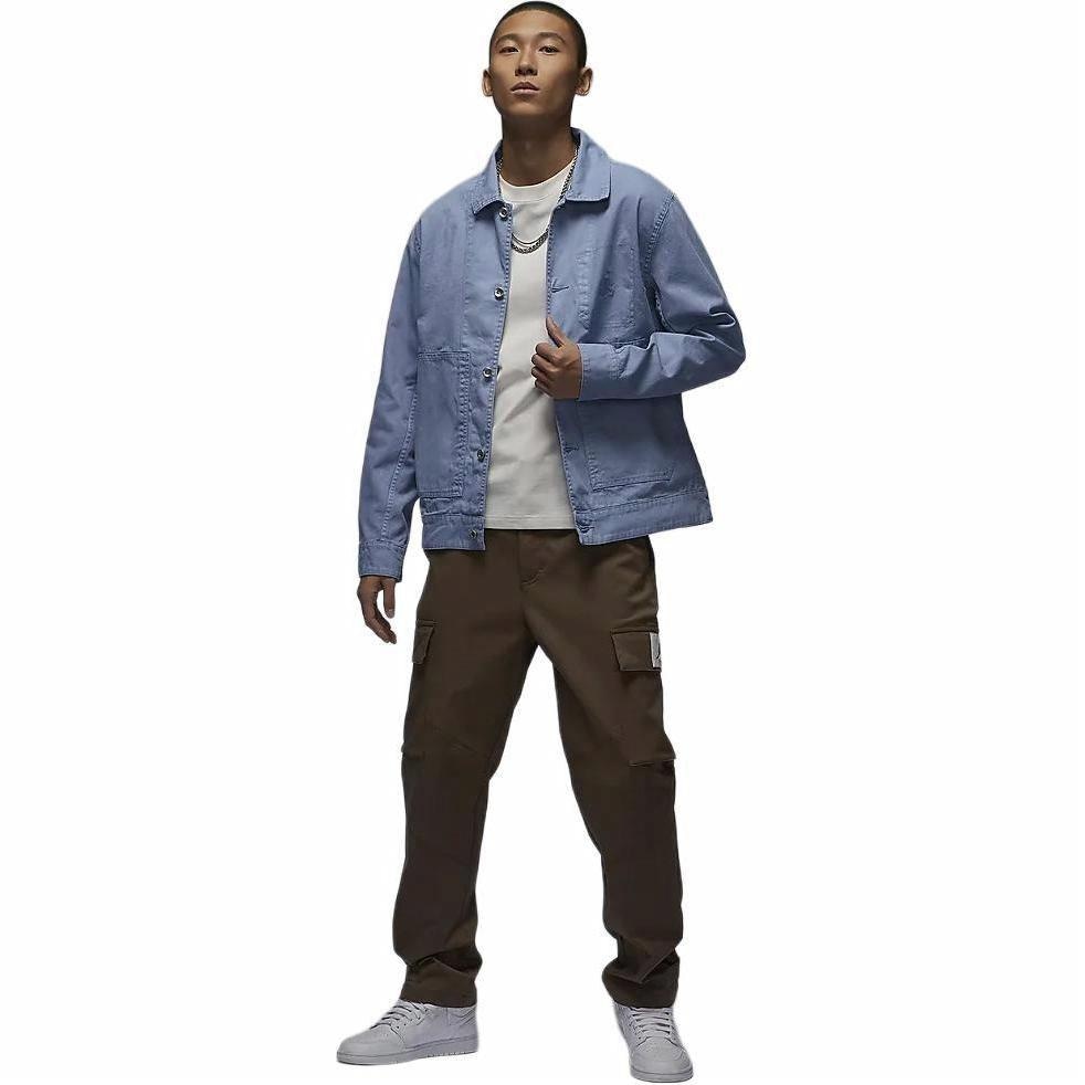 Jordan Essentials Blue Grey Jacket — фото 4