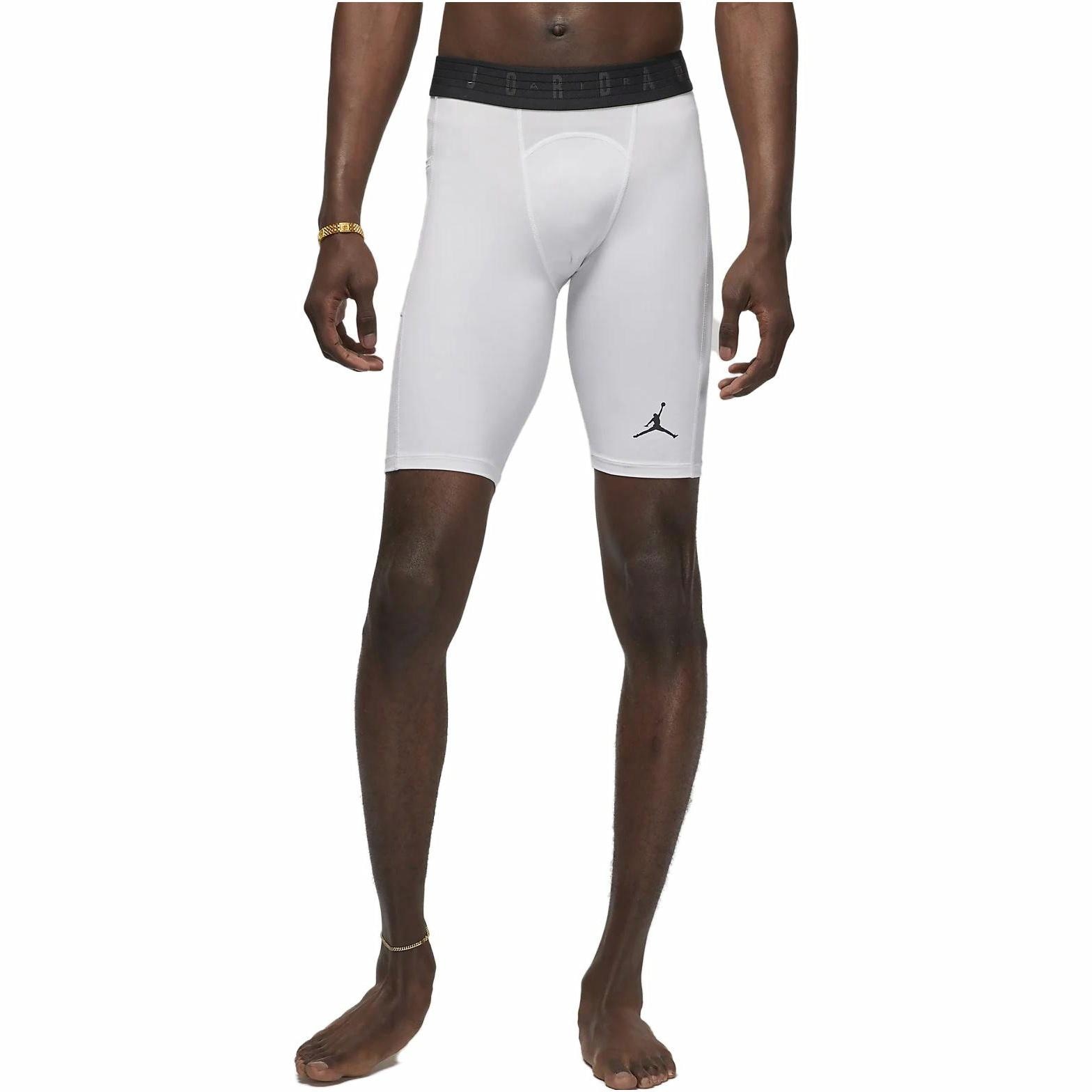 Jordan Sport Dri-FIT Logo Shorts White — фото 3