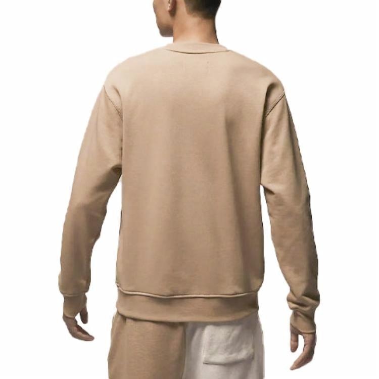 Jordan Essentials Khaki Crewneck Sweatshirt — фото 4