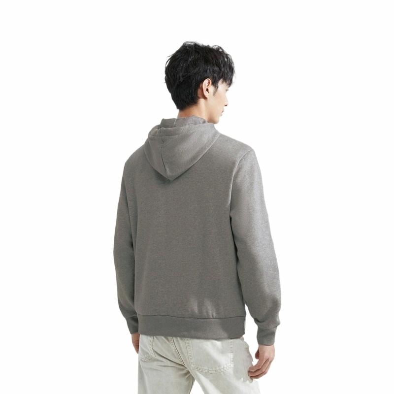 Calvin Klein FW23 Embroidered Hoodie Gray — фото 3