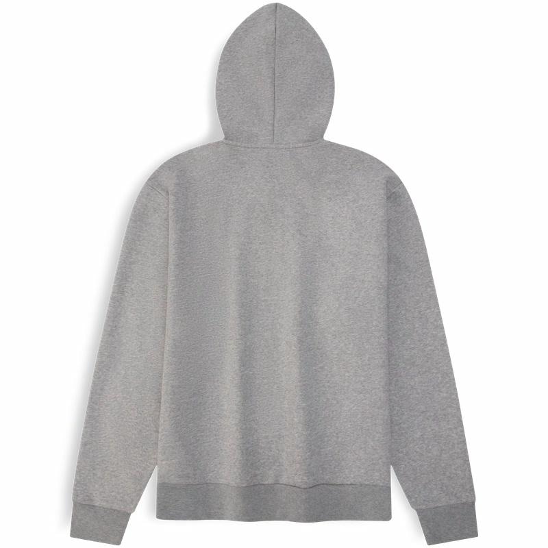 Calvin Klein FW23 Embroidered Hoodie Gray — фото 1