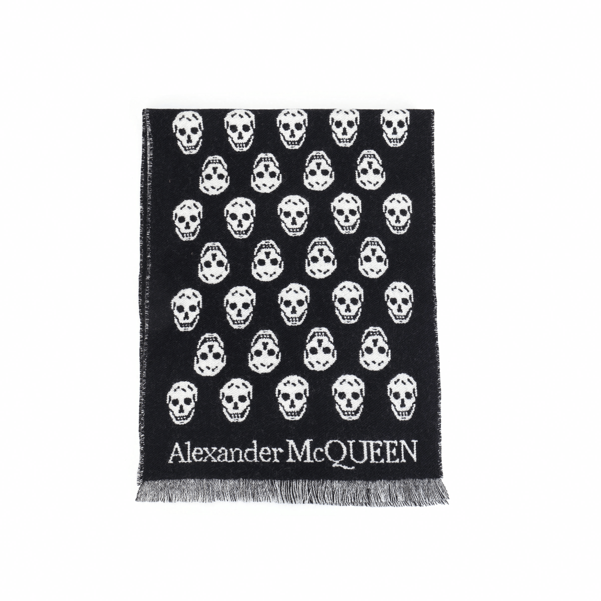 Alexander McQueen Allover Skull Scarf