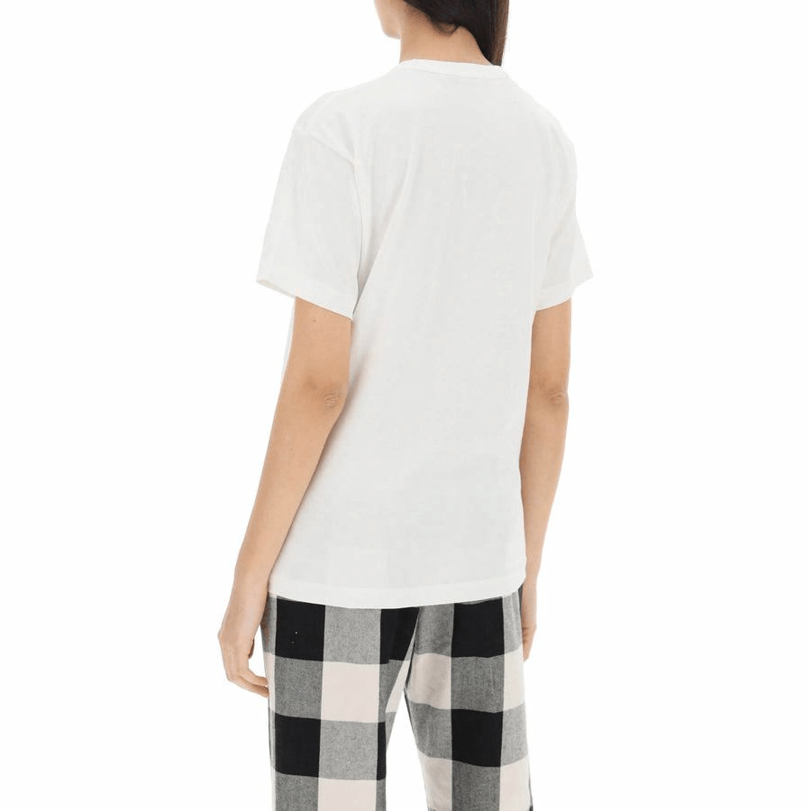 Acne Studios Face Patch T-Shirt White — фото 5