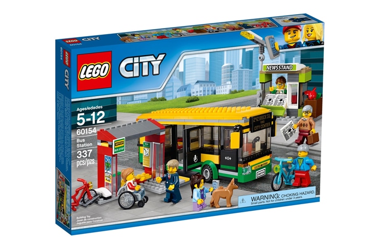 Lego City Bus Station 60154 — фото 2