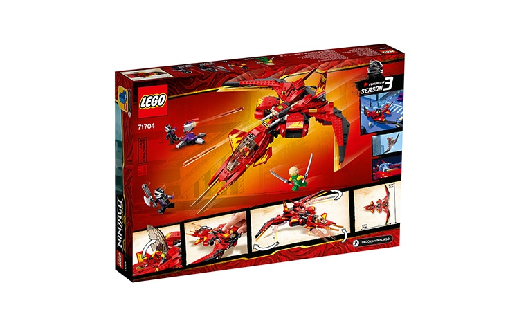 Lego Ninjago Kai's Battle Jet 71704 — фото 2