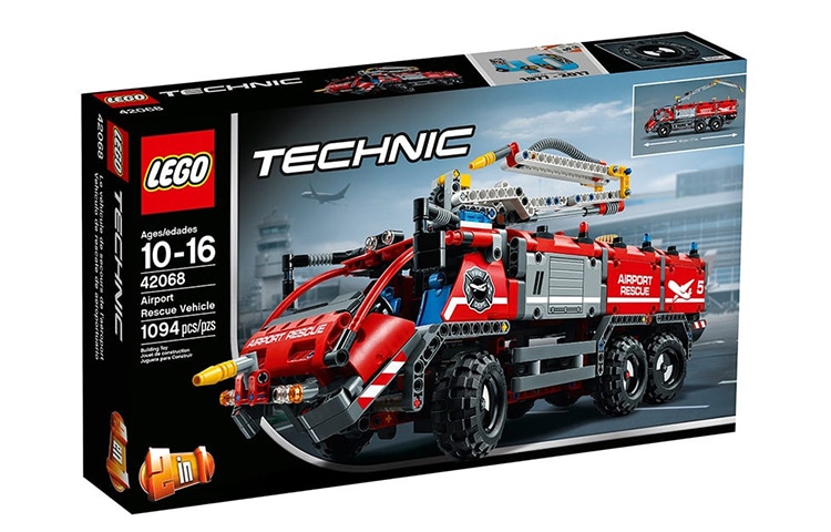 Lego Technic 42068 Airport Rescue Vehicle — фото 4