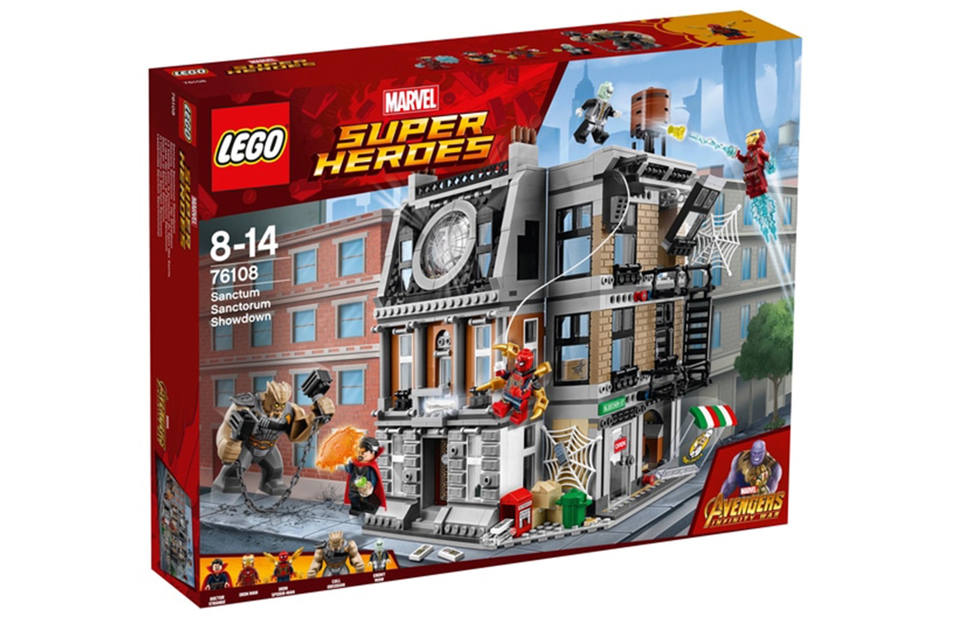 Lego Marvel Doctor Strange Sanctum Showdown 76108 — фото 2