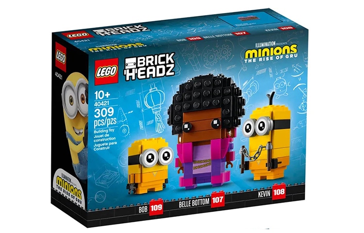 Lego Minions BrickHeadz 40421 — фото 1