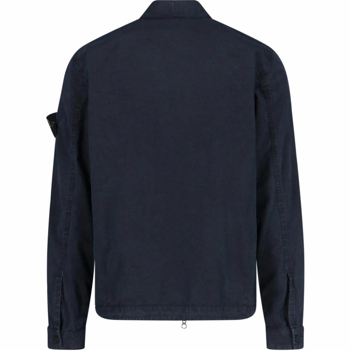 Stone Island Logo Zip Shirt — фото 1