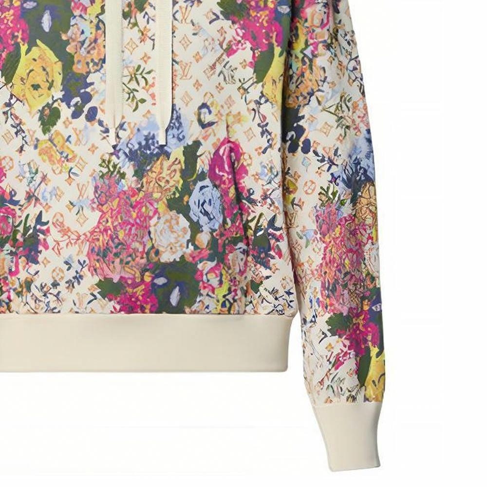 Louis Vuitton FW22 Jacquard Hoodie Pink — фото 5