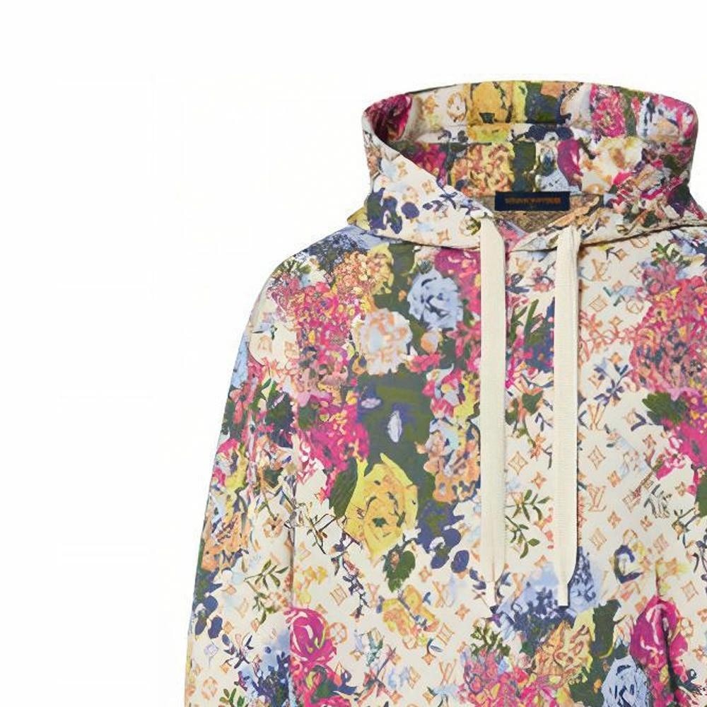 Louis Vuitton FW22 Jacquard Hoodie Pink — фото 3