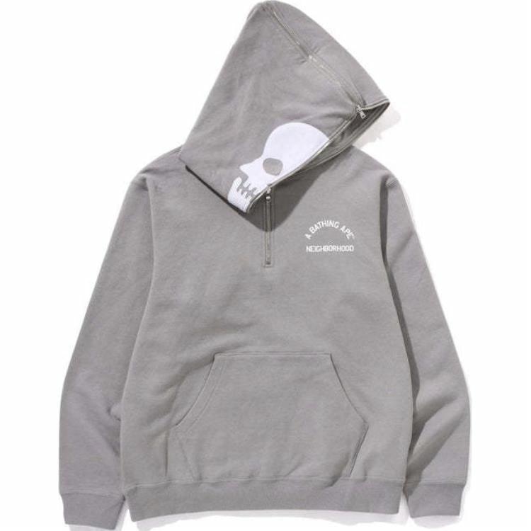 A BATHING APE BAPE x NEIGHBORHOOD SS25 Hoodie — фото 9