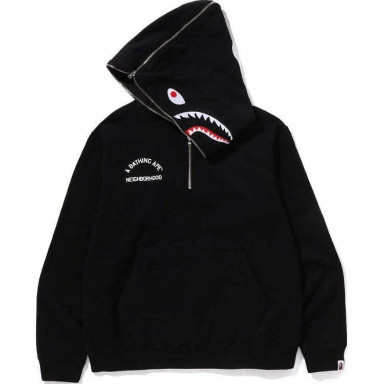 A BATHING APE BAPE x NEIGHBORHOOD SS25 Hoodie — фото 4