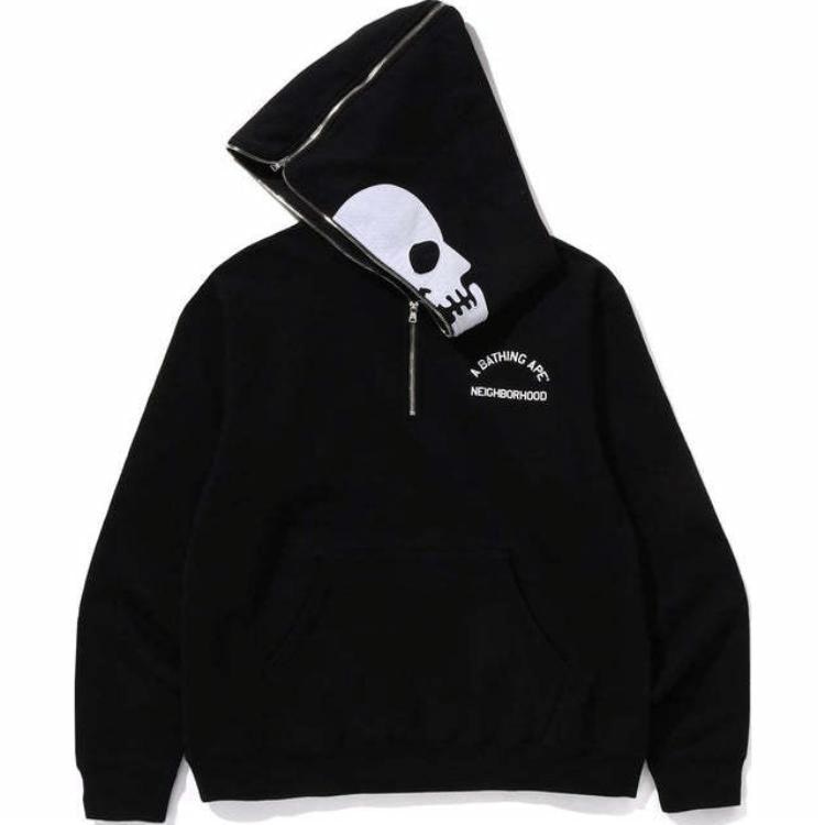 A BATHING APE BAPE x NEIGHBORHOOD SS25 Hoodie — фото 1