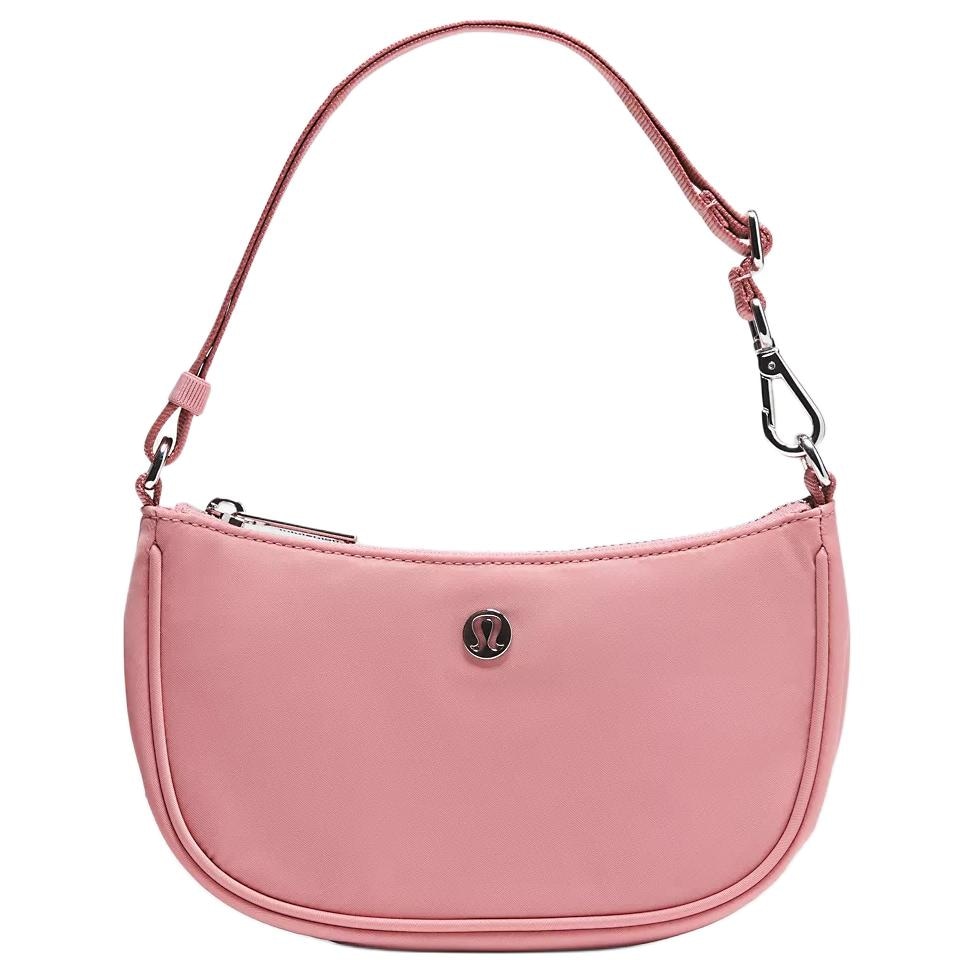 lululemon/露露乐蒙 lululemon Mini Nylon Shoulder Bag Pink