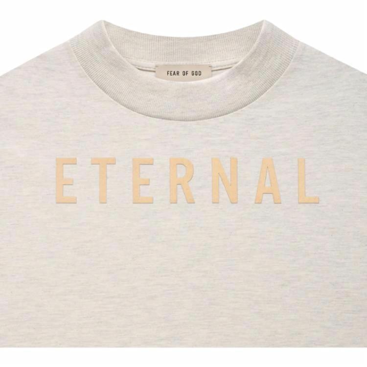 Fear Of God Cotton SS23 ETERNAL SS T-Shirt Light Oatmeal T — фото 2