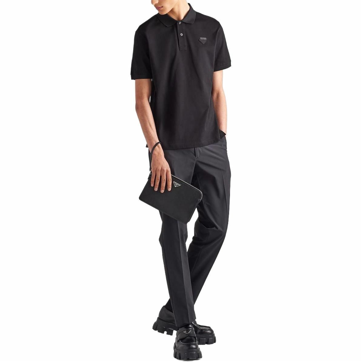 Prada Polo Shirt Black — фото 1