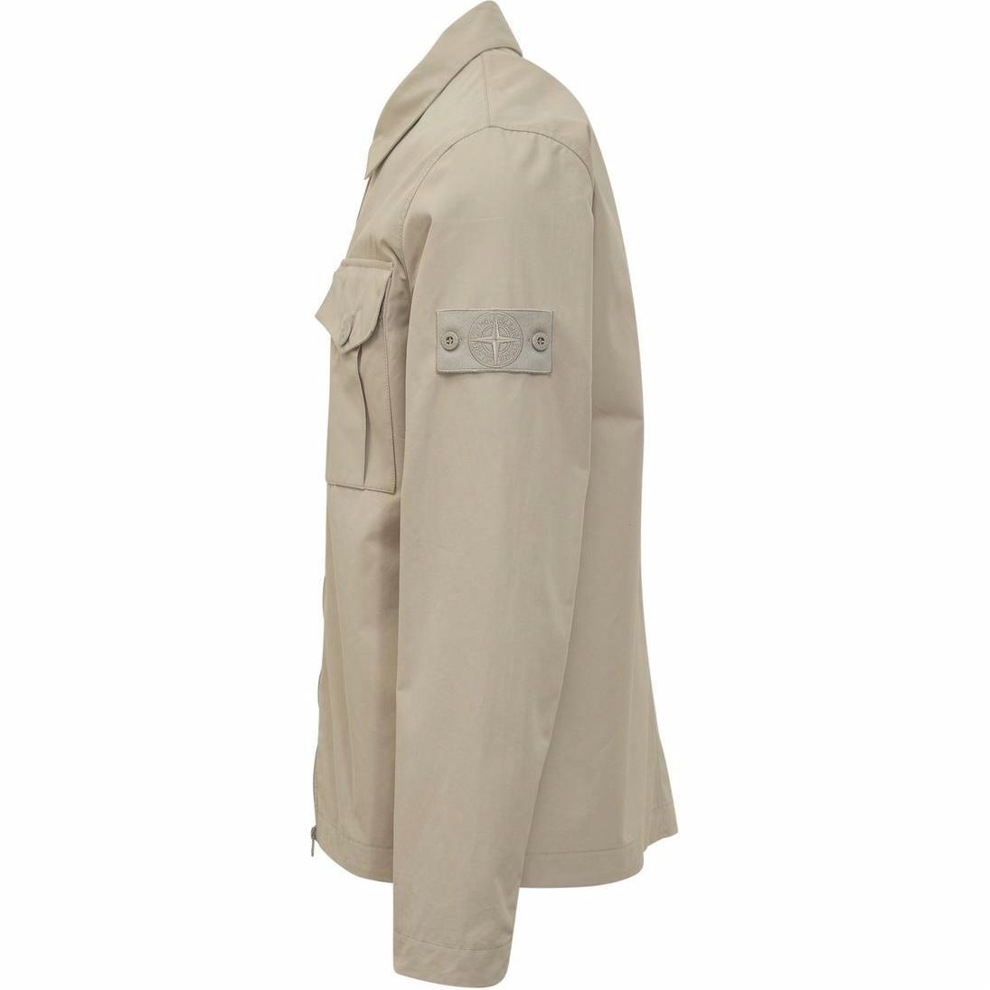Stone Island Zip Jacket Khaki — фото 2