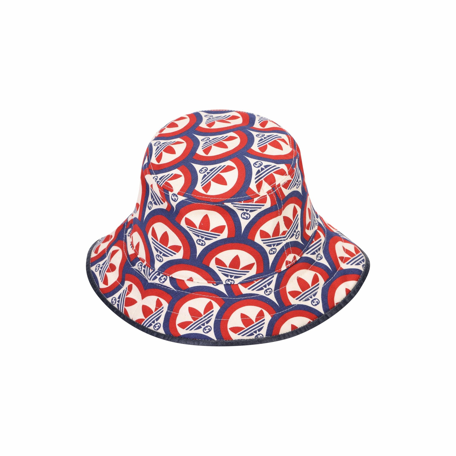 Gucci x Adidas Bucket Hat Blue/Red — фото 1