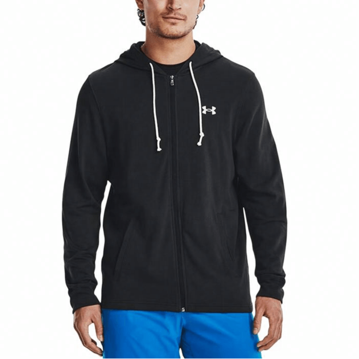 Under Armour Logo Hoodie Black — фото 2