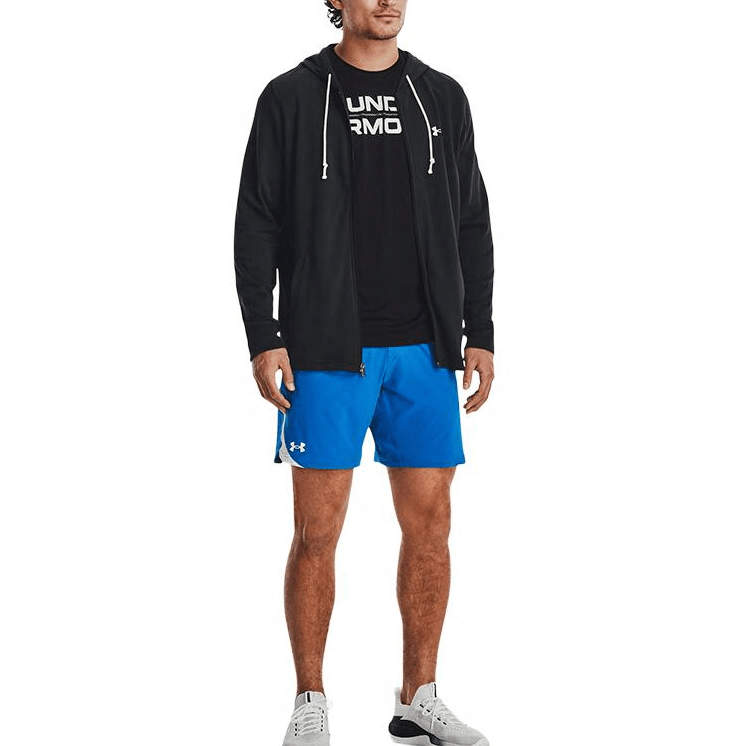 Under Armour Logo Hoodie Black — фото 4
