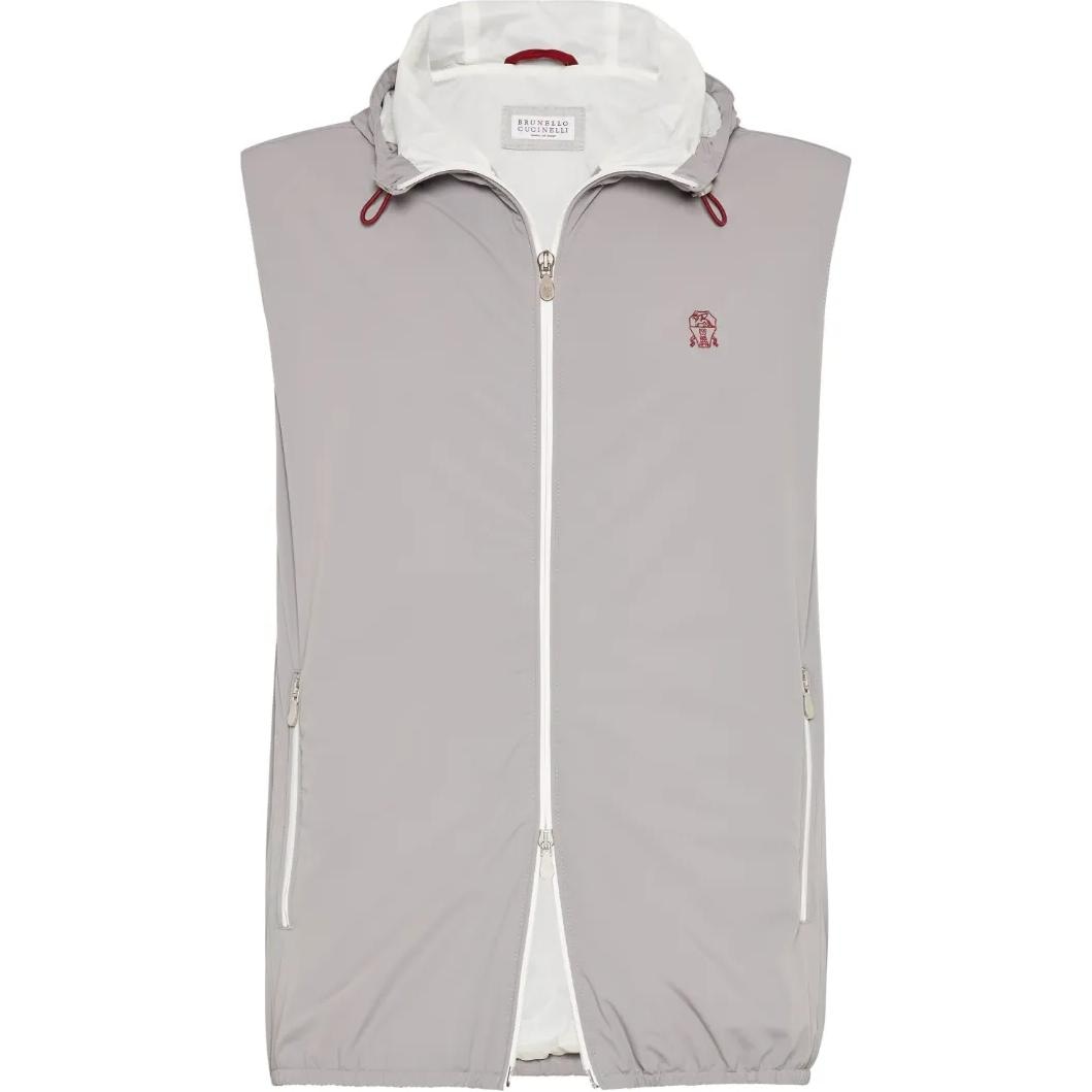 Brunello Cucinelli SS25 Grey Vest