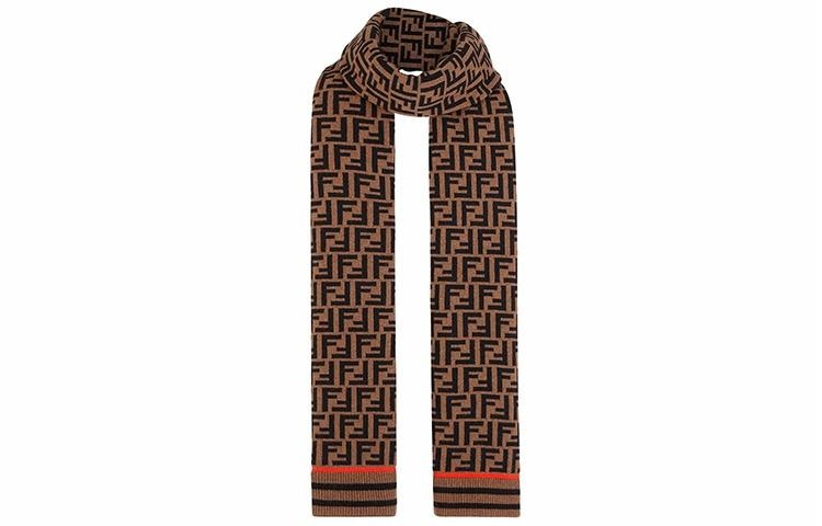 FENDI/芬迪 Fendi Logo Print Scarf