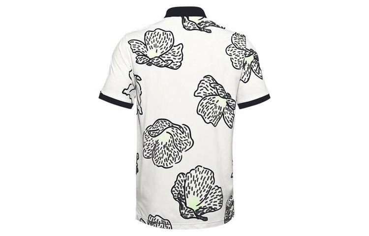 Under Armour Golf Floral Polo White — фото 1