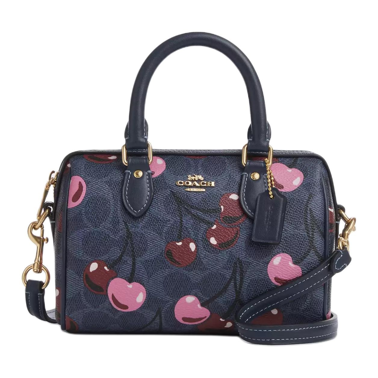 COACH/蔻驰 COACH Roan 17 Cherry Print