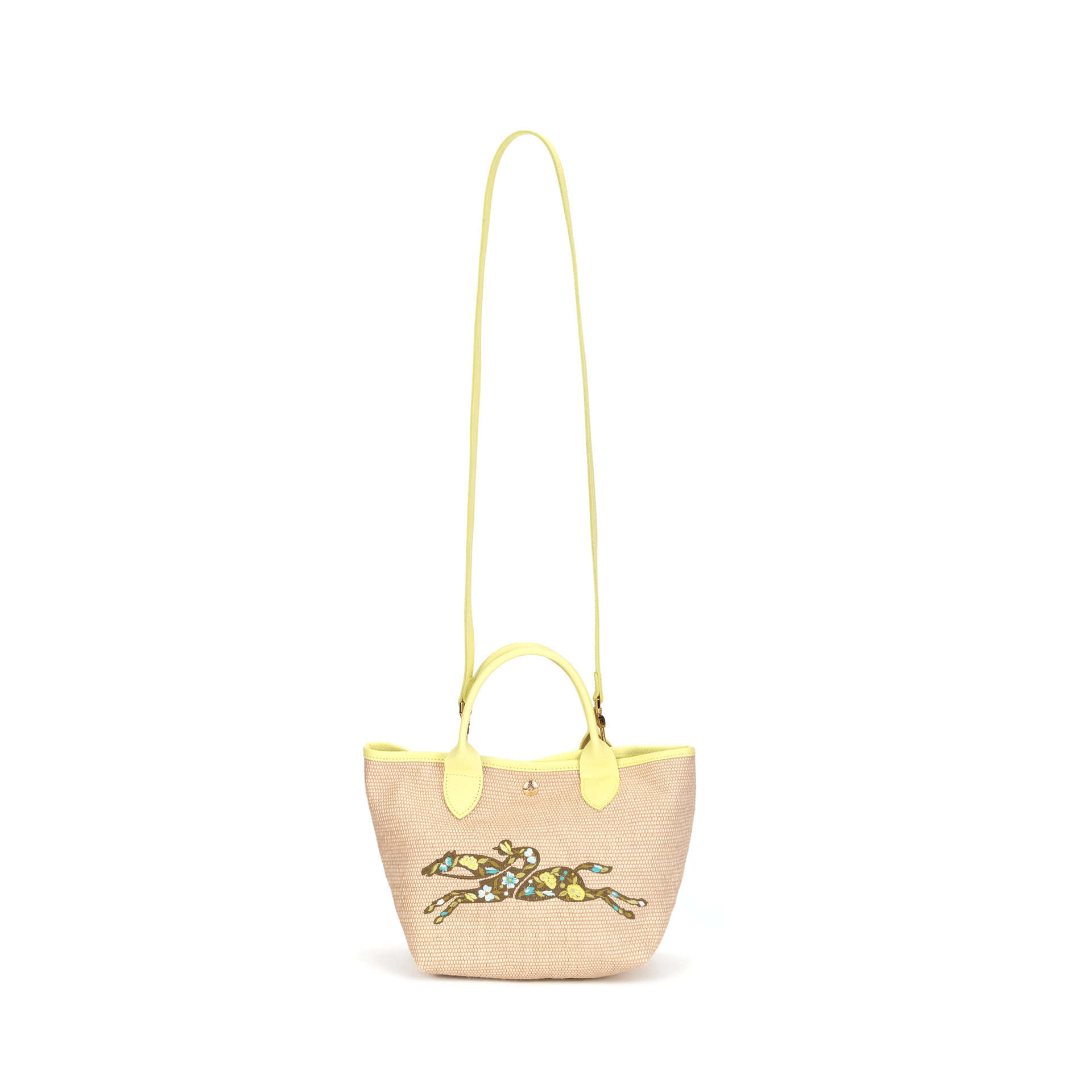 LONGCHAMP/珑骧 LONGCHAMP Le Panier Pliage Yellow