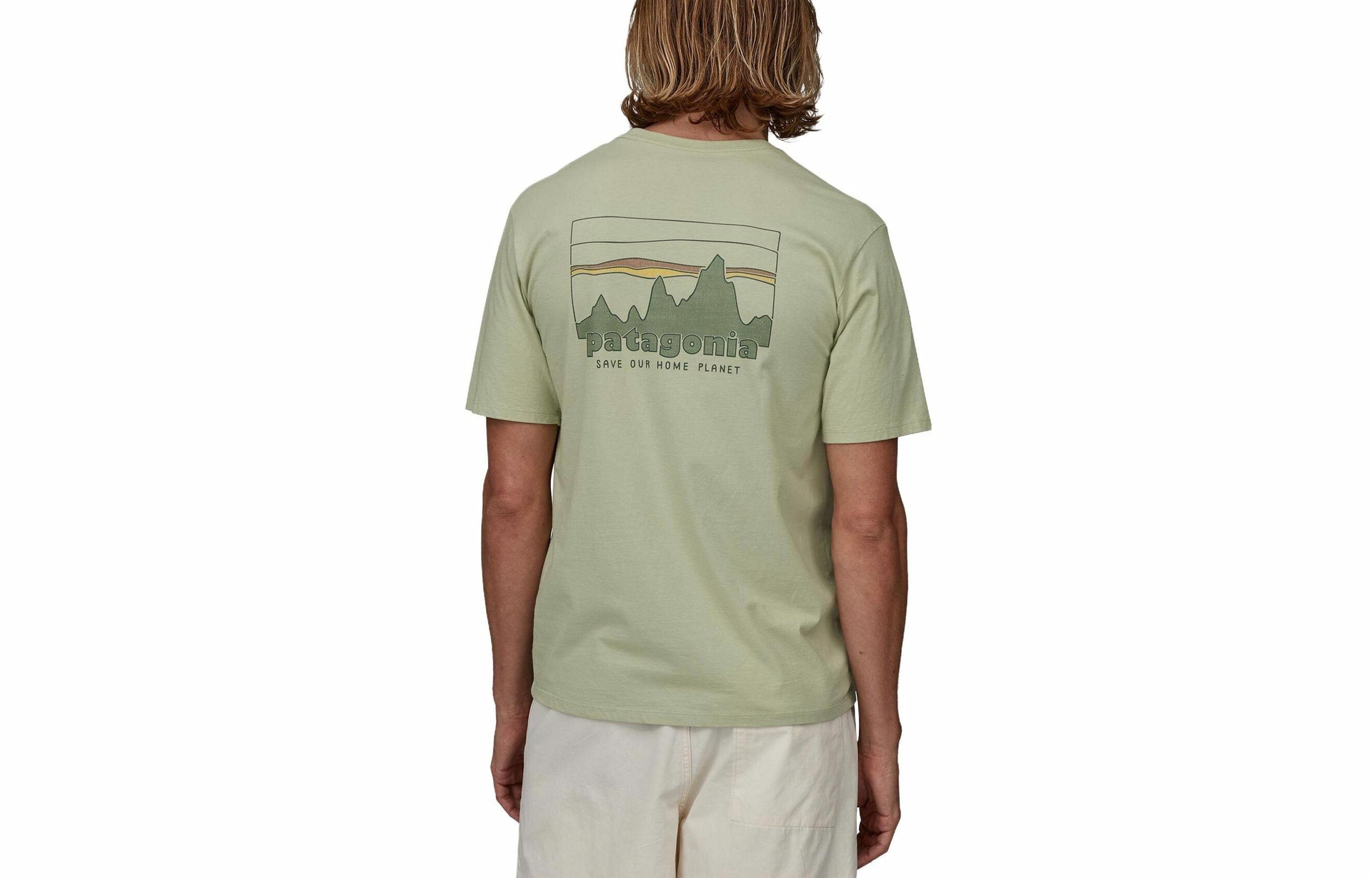 Patagonia Men's '73 Skyline Organic T-Shirt LogoT — фото 8