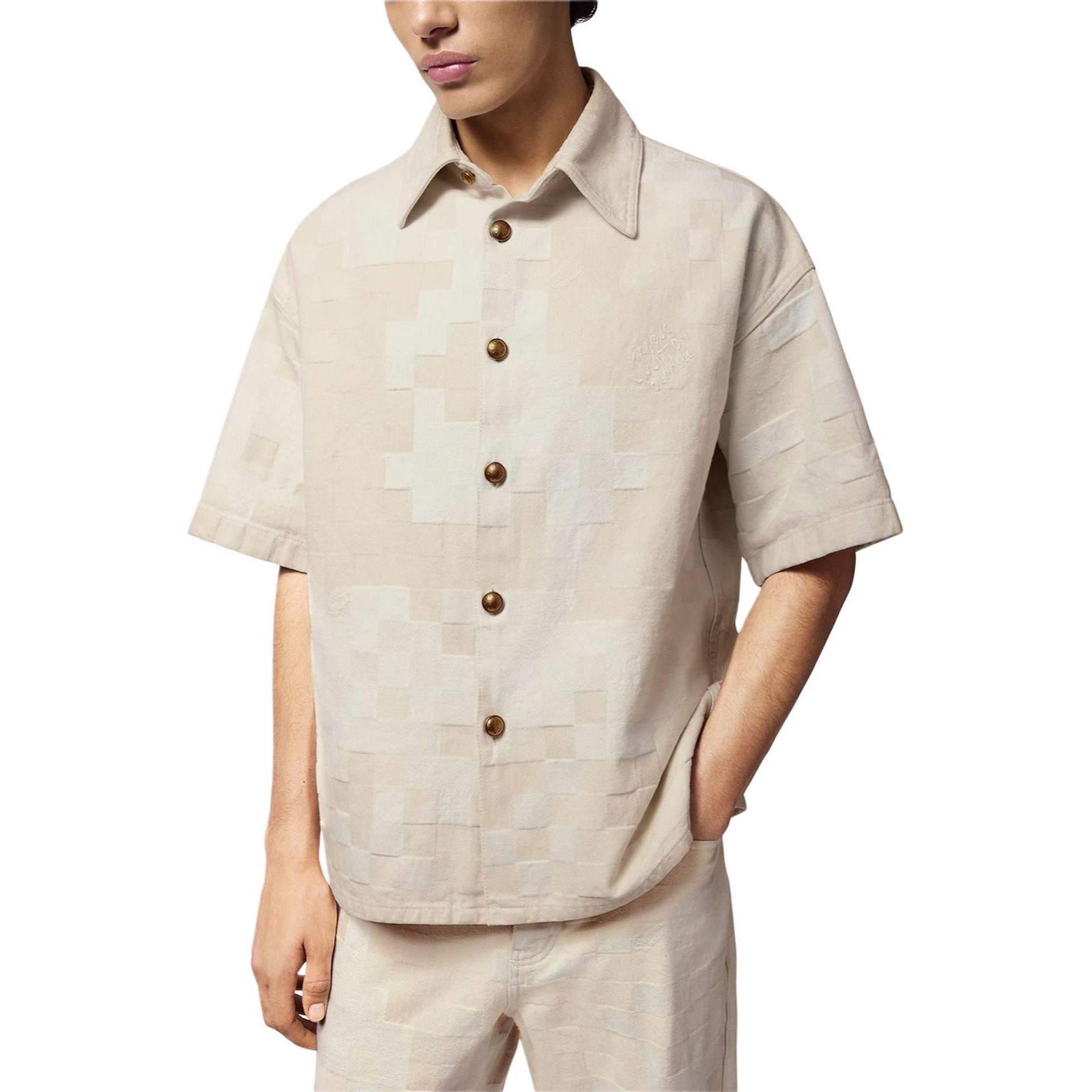 Louis Vuitton SS24 Beige Shirt — фото 1
