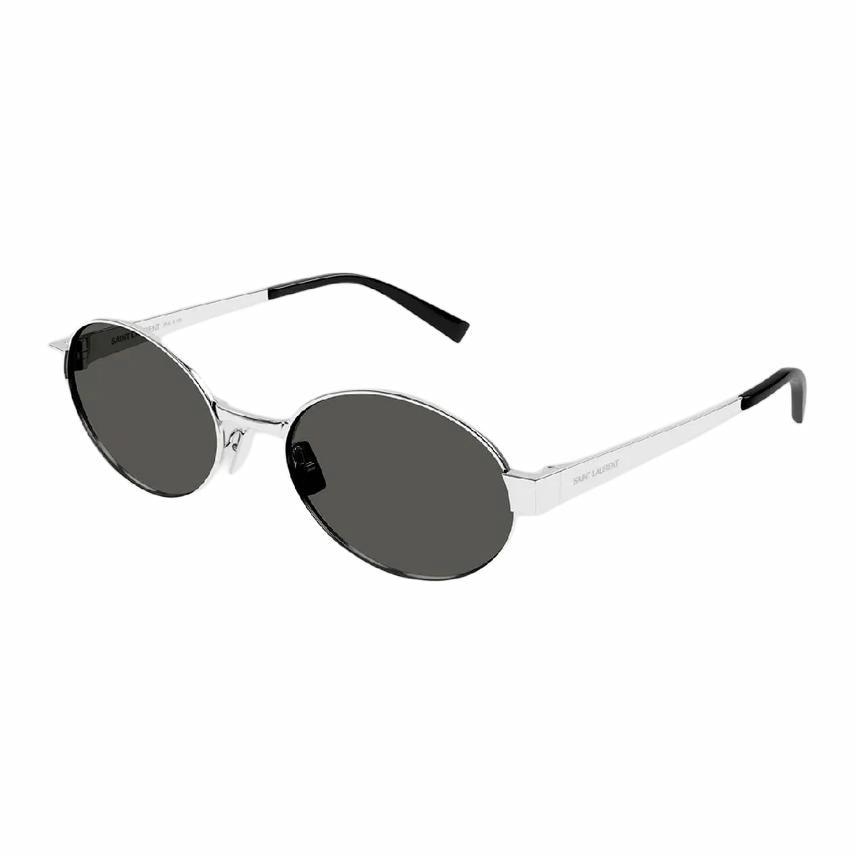 SAINT LAURENT/圣罗兰 Saint Laurent Round Metal Sunglasses Silver
